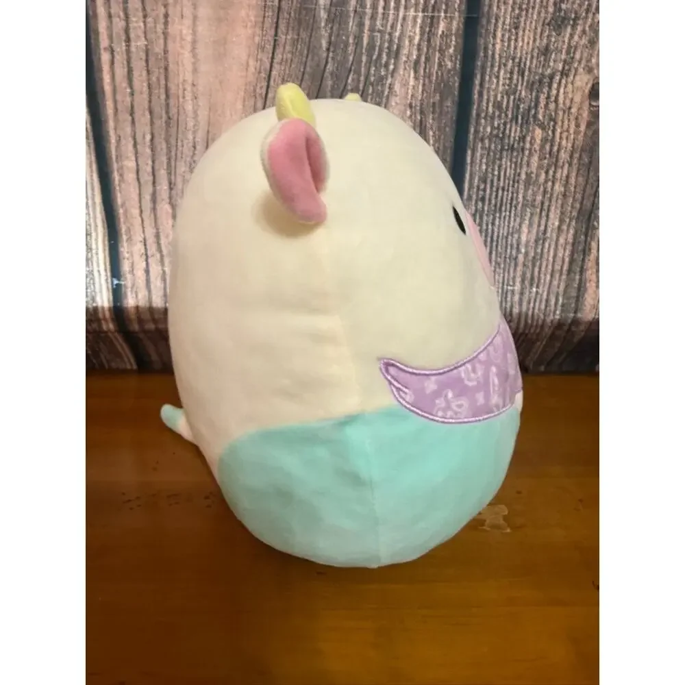 Squishmallows Belana the Cow Plush Toy‎ with Purple Bandana Medium 12